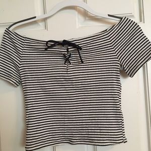 TOPSHOP Off the Shoulder top